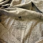 Disney  Parks Disneyland size medium gray long sleeve hooded T-shirt plaid Mickey Photo 7