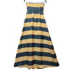 Poetry Striped Maxi Dress Womens Medium Strapless Sleeveless Casual Photo 7