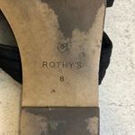 Rothy's Rothy’s Black Triple Band Sandals Size 8 Photo 3