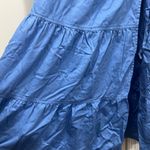 Sweet Baby Jamie Blue Tiered Wrap Dress Size XS $276 Photo 2