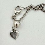 Zales 10K Two Tone White Gold Diamond & Tanzanite Ring & Pendant Set .04 ctw 3.6 Photo 5