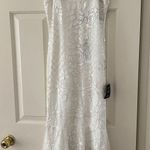 Lulus Sequin  Dress White Photo 7