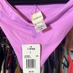 l*space NWT L* Blue Purple Jewel Cabana Bitsy Bikini Bottoms $84 Photo 3