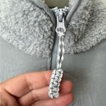 Urban Outfitters Women's Outfitter BDG Chuck Fleece Zip-Up Grey Jacket Size L Photo 2