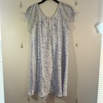 Oscar de la Renta VTG Nightgown Sleepwear Floral Print Short Sleeve Size M Photo 1