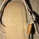 Kenneth Cole REACTION LIGHT BROWN & GOLD SANDALS SIZE 10 MEDIUM Photo 2