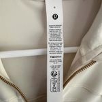 Lululemon  White and Gold Define Jacket Nulu Photo 4