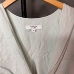 Thakoon Mint Tie Waist Romper 12 Green Photo 4