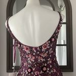 Mac Duggal Floral Beaded Column Gown in Raspberry, Size 2 New w/Tag Photo 9