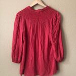 Anthropologie odille baroque smocked blouse Photo 3