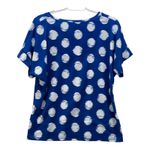 Chico's  Shirt Medium Or 1 Dolman Abstract Art To Wear Travel Vacation Beach Boat Photo 1