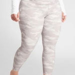 Athleta Womens Elation 7/8 Tight Taupe Camo Leggings Sz 2X | Athleisure Stretch Photo 0