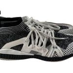 Adidas Stella McCartney Black White High Top Lace Up CrazyTrain Shoes Photo 0