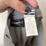 Requirements Vintage 90s Black & White Gingham Trouser Pants 10 Photo 2