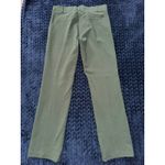 Betabrand  Women's Green Straight Leg Dress Pants‎ Mid Rise Size Medium Photo 4
