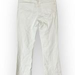 Madewell Curvy Kick Out Crop Jeans Women's T28 White Mid Rise Cotton 5 Pocket Photo 3