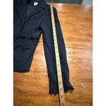 CAbi  Black Lace Blazer 4 Women's Long Sleeve Work Office Party Photo 7