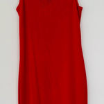 Rag and Bone  Red Merino Wool Sleeveless Dress size small Photo 0