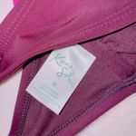 Kona Sol  Purple Pink Bandeau Bikini Top size medium Photo 1