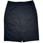 Michael Kors Black Ponte Knit Straight Skirt Size 8 Photo 0