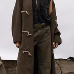 Free People Alma Long Duffle Coat Size Medium Photo 0