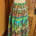 Vtg 90s colorful boho hippie chic maxi skirt Size undefined Photo 7