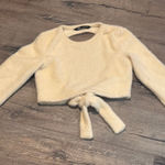 ZARA  open back with tie women's shirt, size‎ small Photo 0