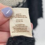 Free People  Cardigan Sweater Jacket Coat Mohair Wool Knit Long Duster Black Tan Photo 6