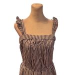 Old Navy  Women's cotton linen Striped Sleeveless Midi Sundress Size M Photo 1