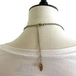 Coldwater Creek Necklace Earring Set Beaded Hot Pink Purple Gold 18/20” Length Photo 7