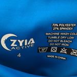 Zyia  Royal Blue Willow Light N Tight Leggings 4 Photo 5