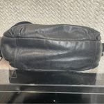 Juicy Couture Vintage  Black Leather Shoulder Bag Gold Twist Lock Detail | Y2k Photo 10