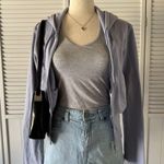 Weekday  Lilac Purple Hooded Zip Up Jacket (NWT) Photo 4