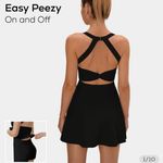 Halara Cut Out Twisted Dress - Black - Extra Small - XS Photo 1