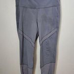 Old Navy Leggings Active Gray Mesh Athletic Athleisure Neutral Casual Comfy Photo 0