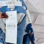 Loft NWT Riviera Shorts in Blue Butterfly Print Size 18 Photo 8