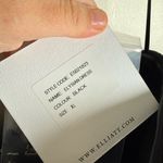 Elliatt  Elysian Black Strapless Mesh Overlay Dress Photo 7