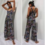 Anthropologie  Lala Floral Tree Printed Sleep Jumpsuit Photo 1