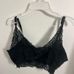 Harvé Benard  Black Lace Bralette Photo 2