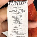 EDISTA Women's Vintage Y2K Sheer Lace Sleeve Embellished Scoop Neck Top Size L Black Size L Photo 7