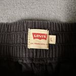 Levi's  Pants Womens L‎ Black Jogger Drawstring Elastic Waist Zipper Cuffs Casual Photo 6