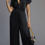 Anthropologie ‎ The Somerset Jumpsuit small workwear minimalist classic holiday Photo 0