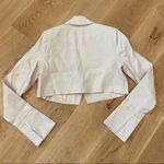 Camila Coelho Revolve -  Tessa Crop Blazer in Beige Photo 4