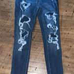 American Eagle  destroyed 4 super hi-rise normcore jeggings Photo 0