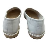 Tory Burch Perforated Logo Flat Espadrille in White Photo 5