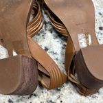 Madewell SAMIRA LEATHER BROWN HEELED SANDAL 8.5 Photo 10