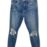 Mother The Stunner Ankle Step Fray Jeans sz 29 Helter Skelter skinny high Photo 2