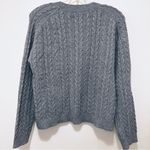 Truth By Republic Cable Knit Sweater Small NWT Gray Photo 2