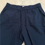 Marine layer  The Tencel Allison Cropped Pants in Navy Blue | Small Photo 3