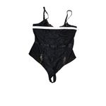Iris lingerie black lace teddy with underwire bra cups Photo 5